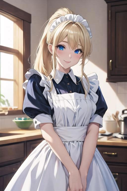 Maid costume | 女仆装 image by Viiii