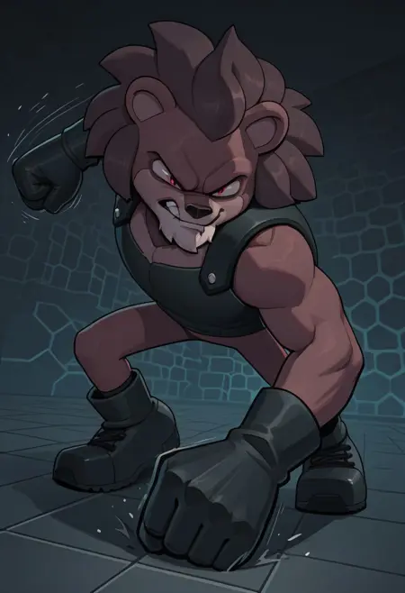 Smithy the Lion - Sonic IDW Comics