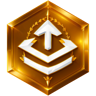 Gold Base model Badge