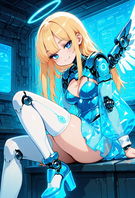 CyberAngel: Angel Android <Lemon-Line PMC Anti-Virus> (CitronOC) [Illustrious]
