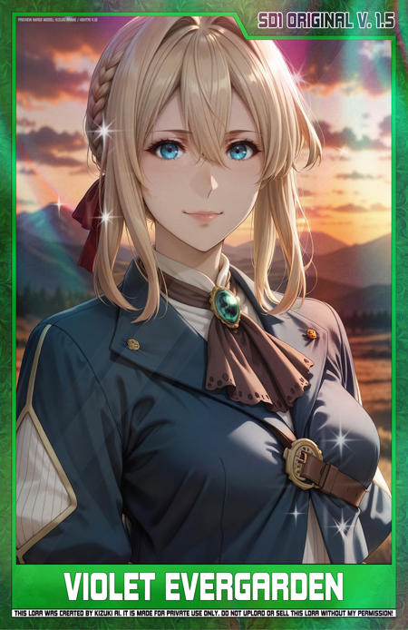 KizukiAi - Violet Evergarden - Violet Evergarden [SD1 - Original V1.5] v1.0 [SD 1.5]