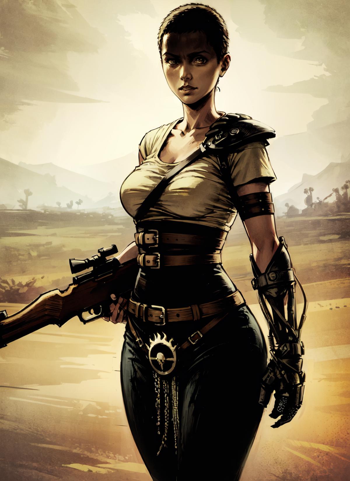 Imperator Furiosa (Comic/Anime version) - Mad Max: Fury Road image by MelmothTheWanderer