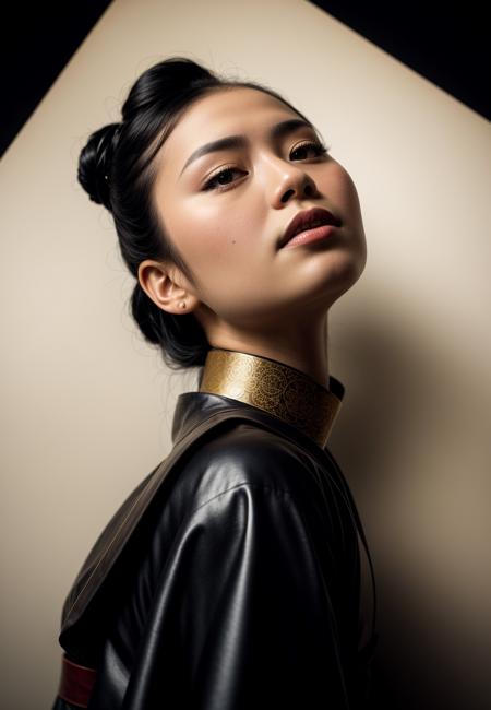 cinematic film still child_carrymedium shot of japanese samurai geisha, beautiful, looking up, leather armour, silk robe, soft lighting, film grain, from above, upper body, epiCPhoto, <lora:pytorch_lora_weights:0.5>, <lora:age_slider_v2:1>, <lora:nagachichiD:0.6>, <lora:FilmVelvia3:0.3>, <lora:more_details:0.6>, <lora:ColorArt_SD1.5(1:1.10):1>, <lora:tbh273-:1>, <lora:YakuzaTattoo_Concept:1>, YakuzaTattoo, <lora:lihui4JXK-b2-bf16-128-128-1-re1-ep3-768-DA-5015fix:1>, 
girl silhouette on rice paper, wabi-sabi, ink, watercolor, high contrast, masterpiece, best quality, realistic, very clear, ultra quality, ultra detailed, award-winning, masterpiece, vibrant color scheme . shallow depth of field, vignette, highly detailed, high budget, bokeh, cinemascope, moody, epic, gorgeous, film grain, grainy
