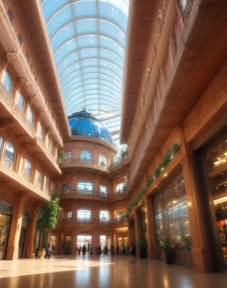 Americana Arcades (Architecture) (SDXL) (AD)