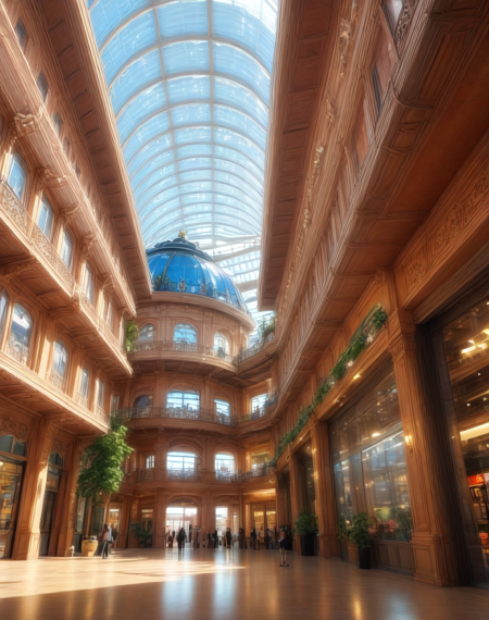 Americana Arcades (Architecture) (SDXL) (AD) v1.0