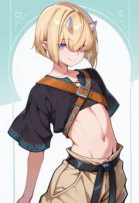 OC: A Human-Incubus Mix Boy