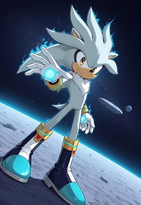 Silver the Hedgehog (Sonic the Hedgehog) - Illustrious V1 Illustrious