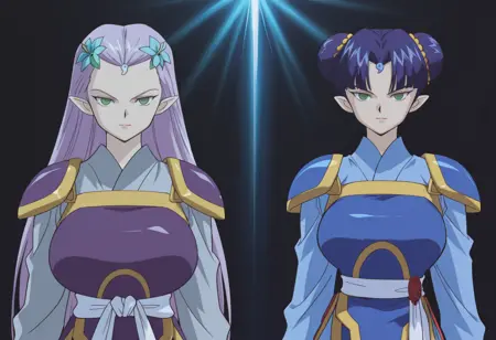 Hari and Ruri - Inuyasha (ILXL)