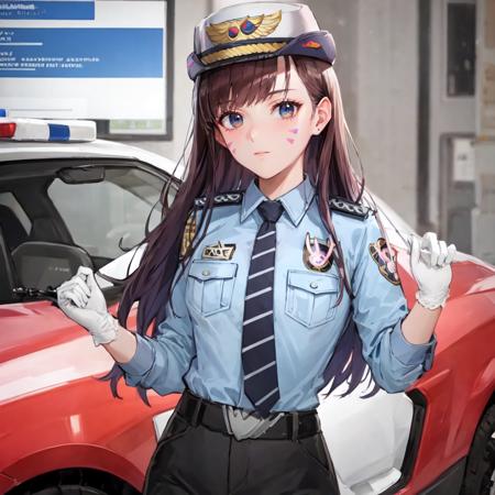 Officer D.Va ( う-´)づ/̵͇̿̿/’̿’̿ ̿ ̿̿ ̿̿ (LoRA) - Officer_D.va_V1 ...