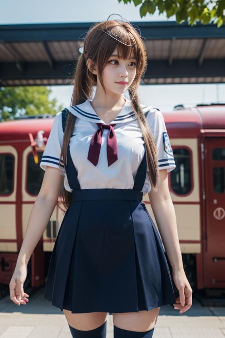 clannad, hikarizaka private high school uniform, summer uniform, 