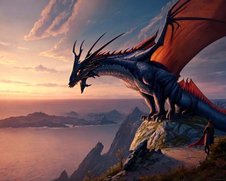 <lora:exotic dragon:0.7> dragon on top of a cliff,
(masterpiece),  best quality, highres, 4k, 8k, Detailed Illustration, intricate detail, cinematic lighting, amazing quality, amazing shading, soft lighting