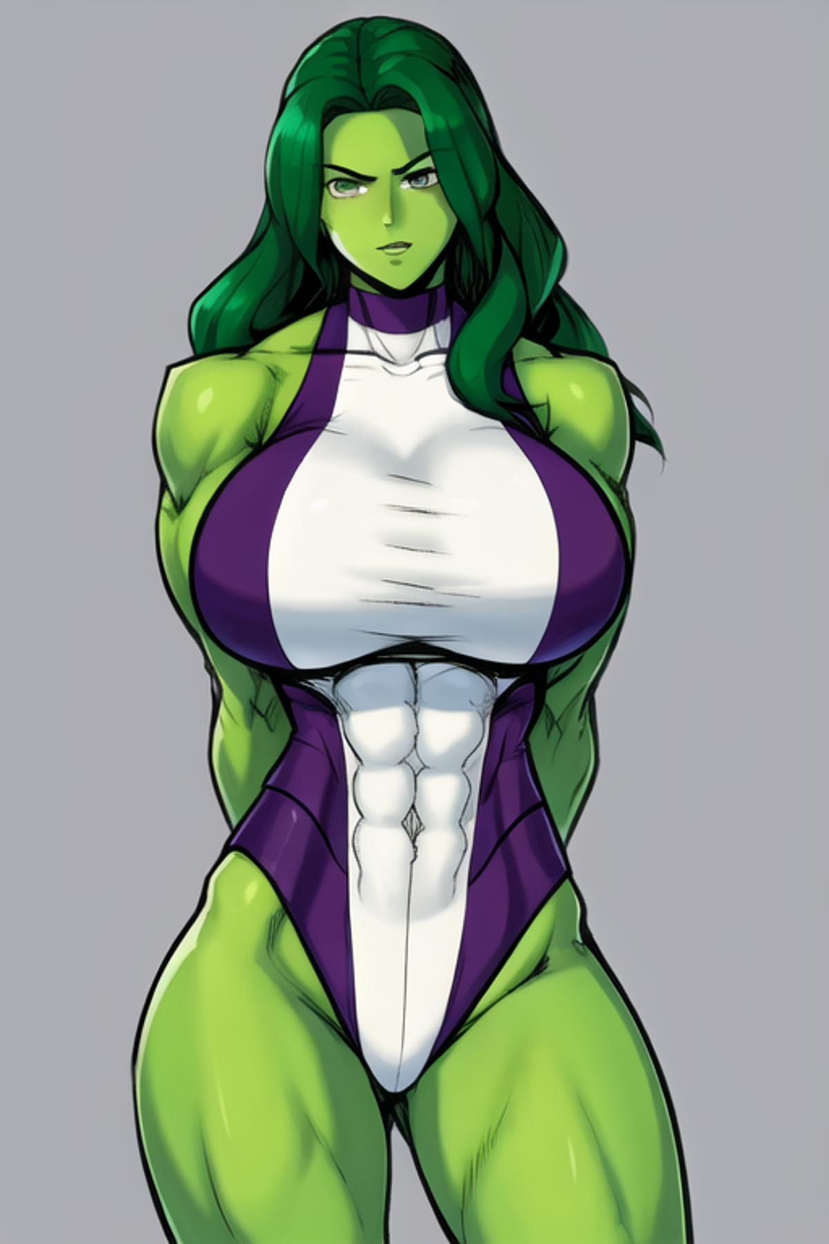 She Hulk(marvel Comics) - v1, Stable Diffusion LoRA