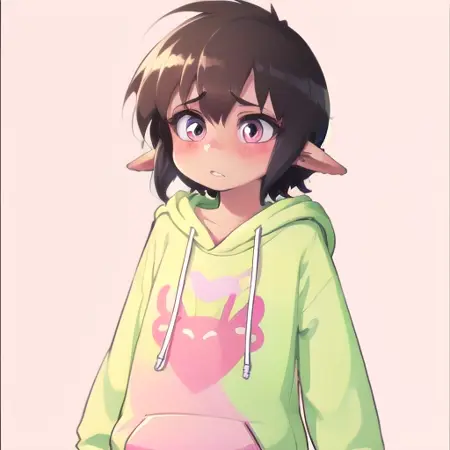 T-hoodie / @hoodiedraws style LoCon