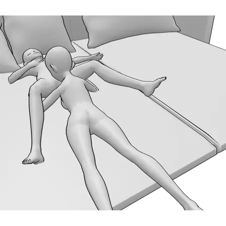 Girls Going Down - Oral Lesbian ControlNet Pack