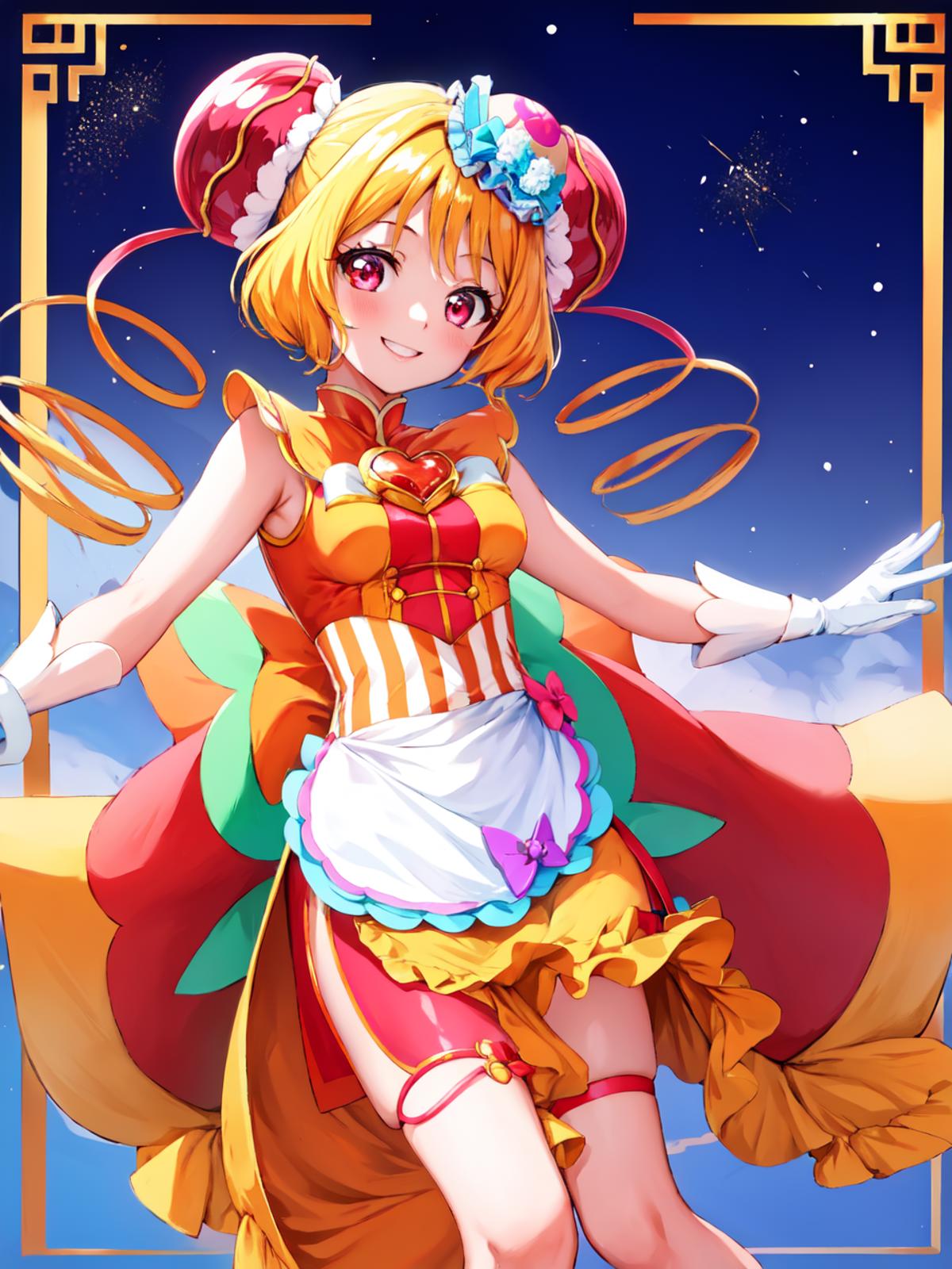 Cure Yum-Yum (Delicious Party♡Pretty Cure) デリシャスパーティ♡プリキュア キュアヤムヤム image by secretmoon