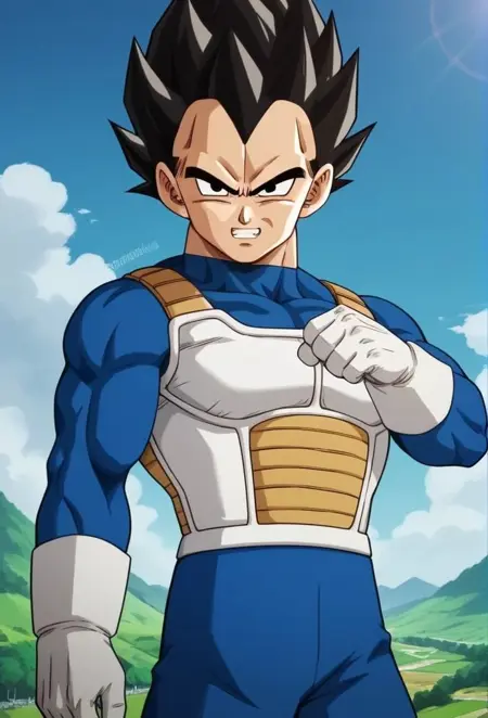 Vegeta Base | Dragonball SDXL