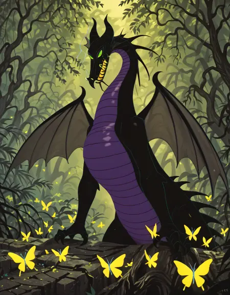 Maleficent - Dragon Form -【 Sleeping Beauty 】