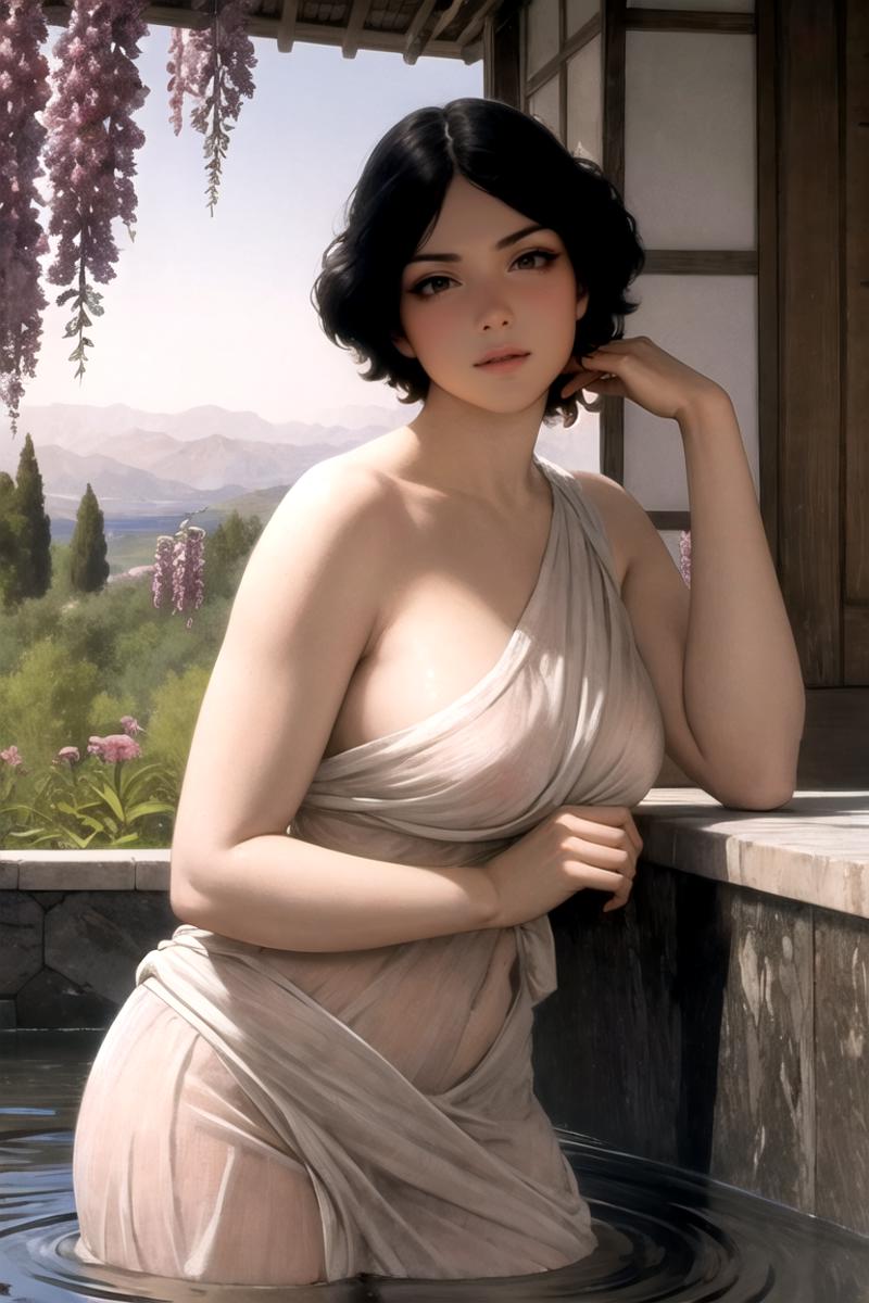 🎨John William Godward Inspired LoRA (Neo-Classical Artstyle) | ownwaifu image by ownwaifu