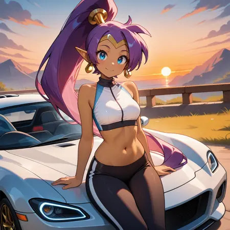 Sitting On Car - Illustrious