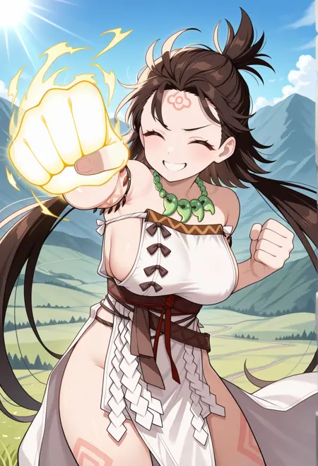 Himiko (Fate Grand Order) XL 3 costumes [Pony + Illustrious]