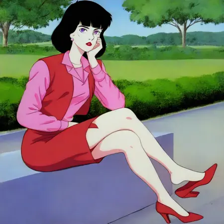 Violet - The Mask The Animated Series