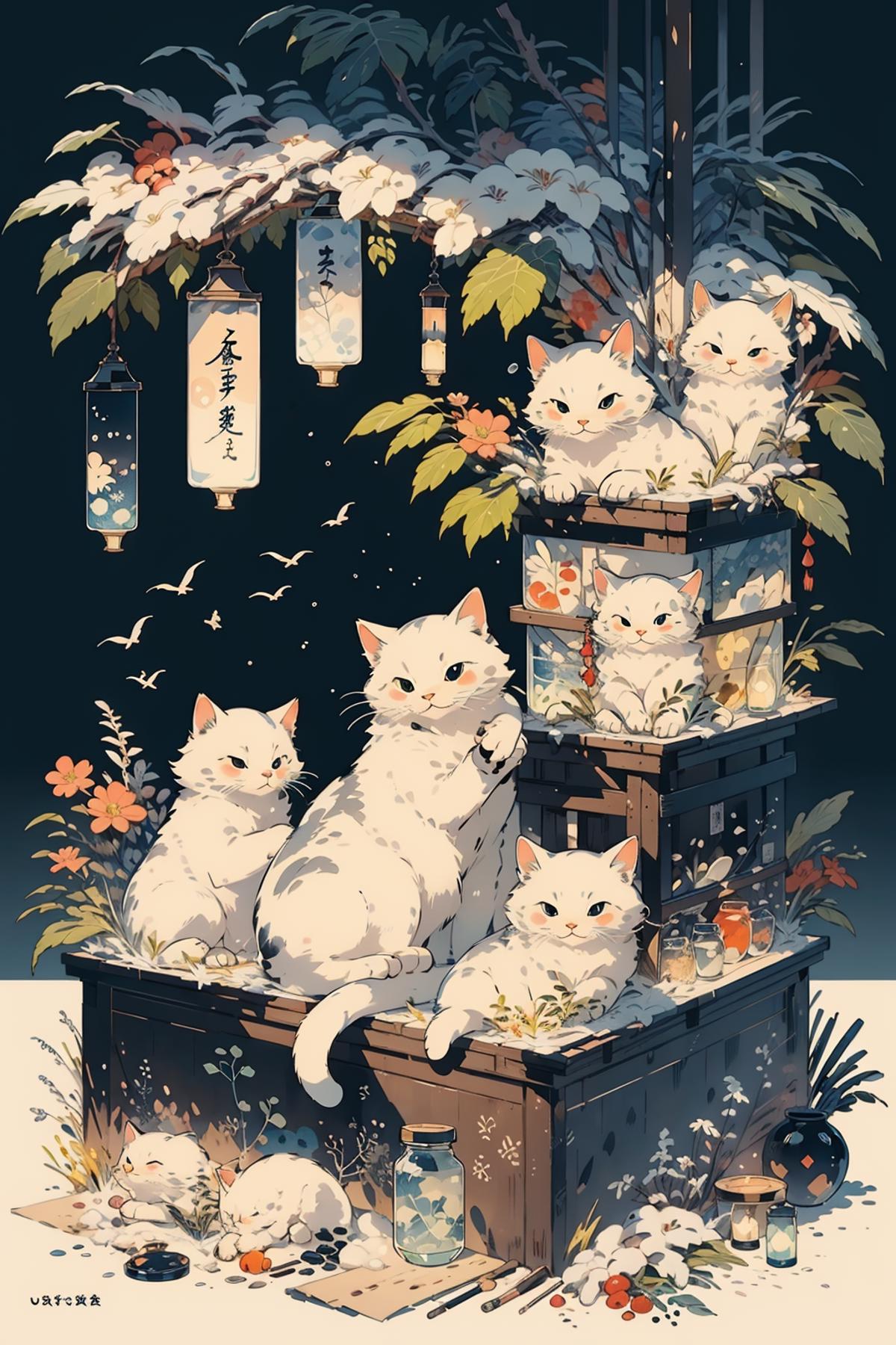 Cute Ukiyo-e image by obitod