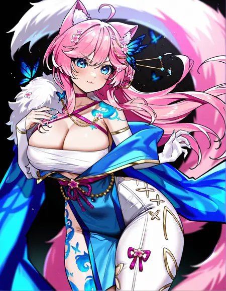 [Dekinai] Leahkitties Illustrious XL (3 outfits) | Virtual Youtuber