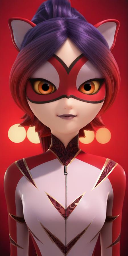 Juleka Couffaine, Ladybug, Miraculous. Different models and attires. 🔴Purple Tigress (IL)