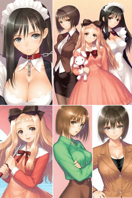 [illustrious XL] 4 in 1，Tony Taka 《Genmukan》/《真章 幻梦馆》- Artist Style