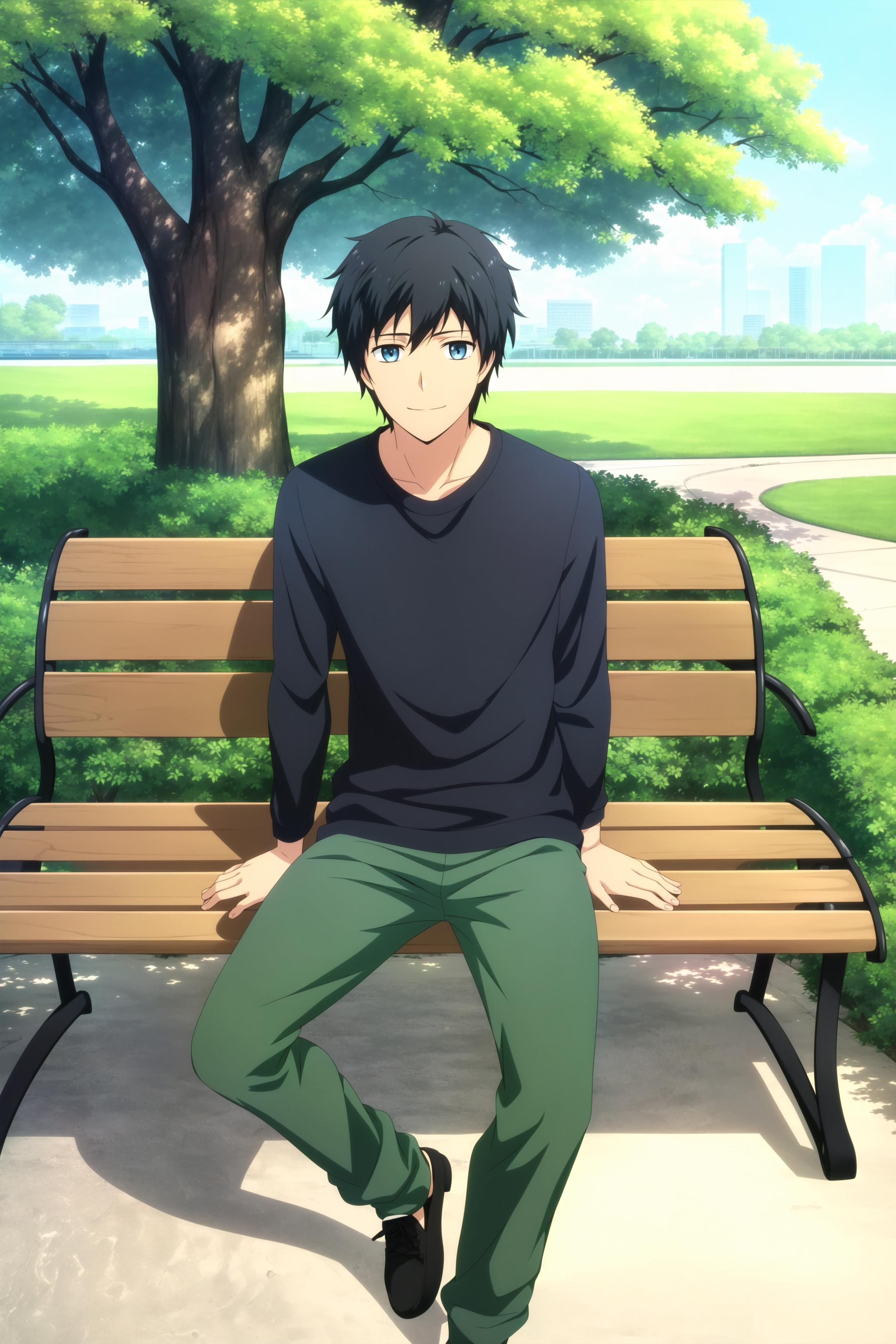 Arata Kaizaki / ReLIFE image by mrtanooki