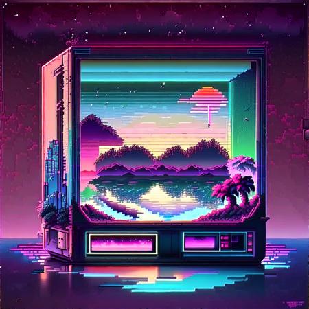 (retrowave:1)