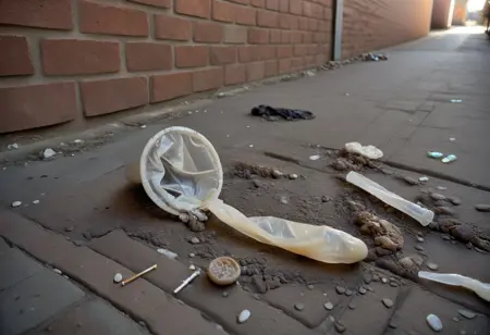 Discarded Condom