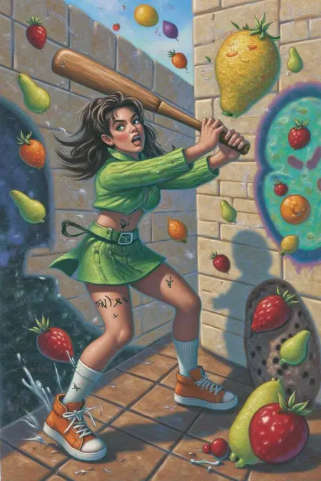 Painterly Children's Book Illustration Style