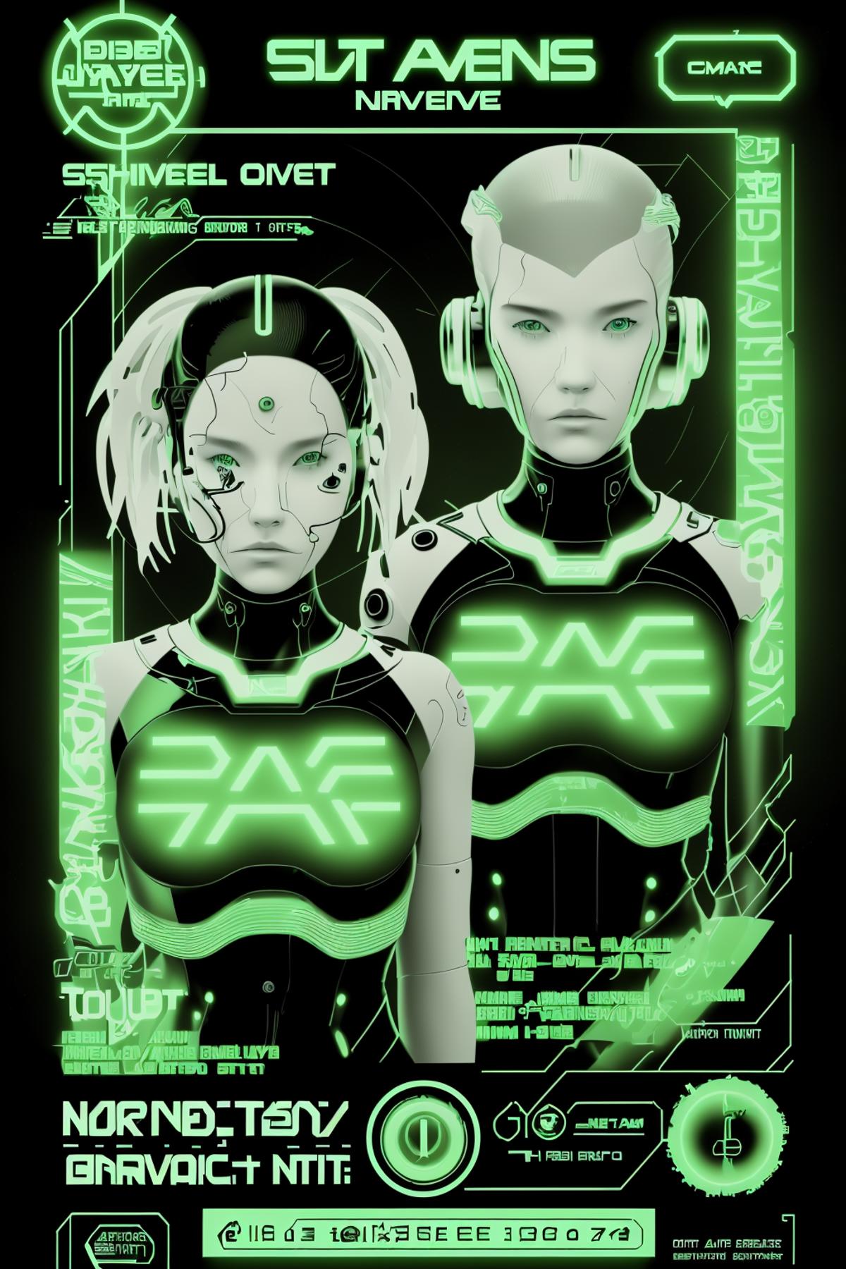 Cyber Graphic image by AugmentedRealityCat