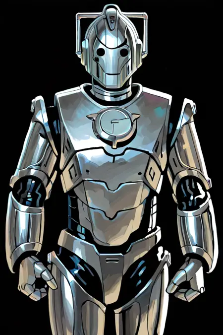 [PonyXL] Cybus Cyberman (Doctor Who)