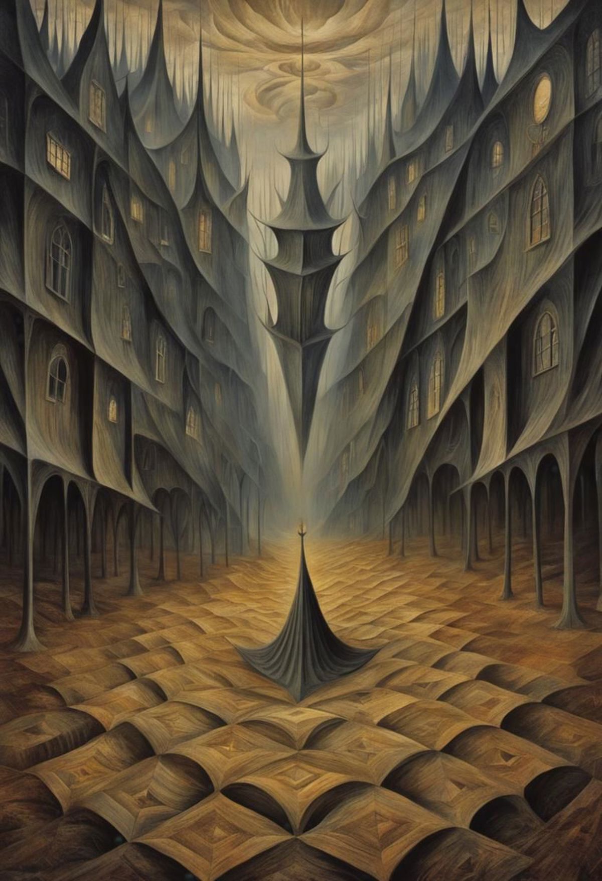 Remedios Varo Style image by beg0n