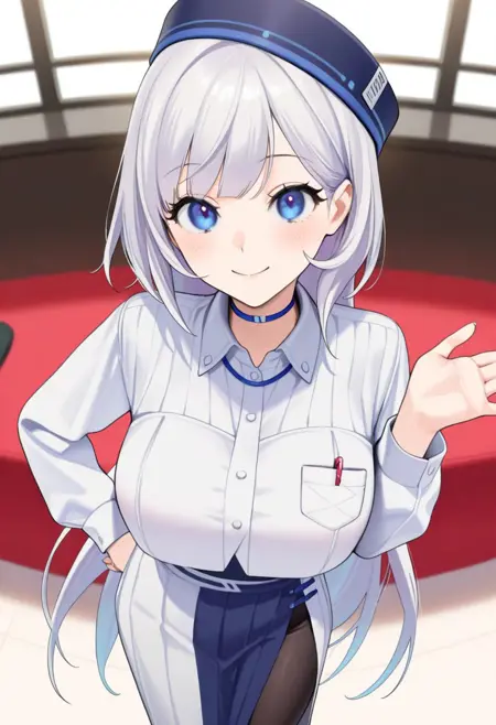 Vee Sensei I V4Mirai Vtuber I IllustriousXL and NoobAI