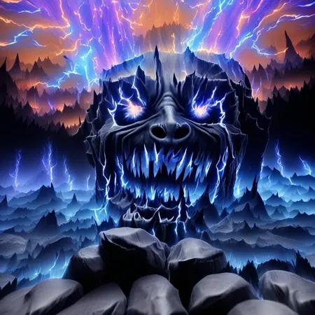 Paranormal Demonic Faces - PONY