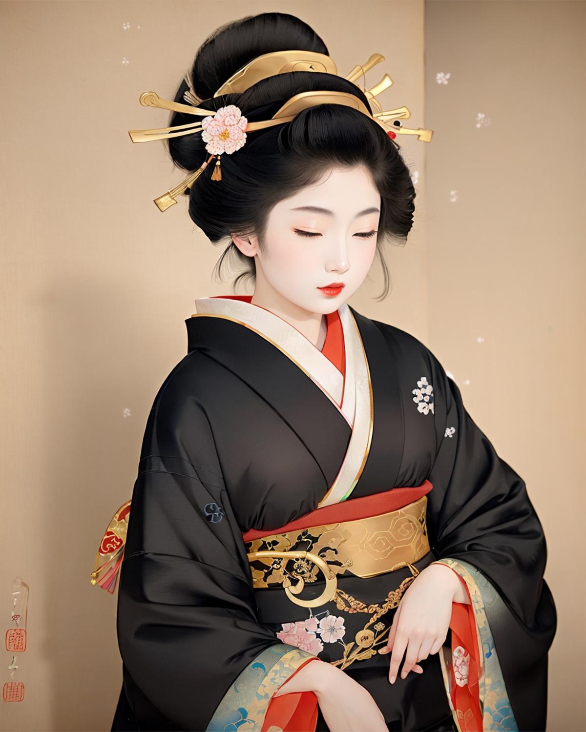 Uemura-Shoen(Nihonga) 上村松園 (日本膠彩畫) image by oosayam