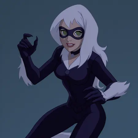 Black Cat (The Spectacular Spider-Man) - LoRA Illustrious [NSFW Support]
