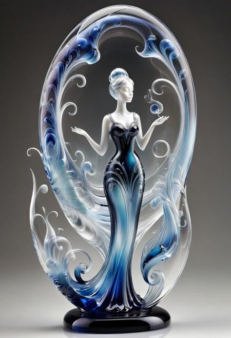murano_glass_style 
ethereal, Doodle World, sketch book art, SMOKE lines, expressive style, sketch-like quality, moody atmosphere, painterly colors, muted tones, surreal elements, unconventional compositions, elongated figures, emotional, dreamlike, otherworldly