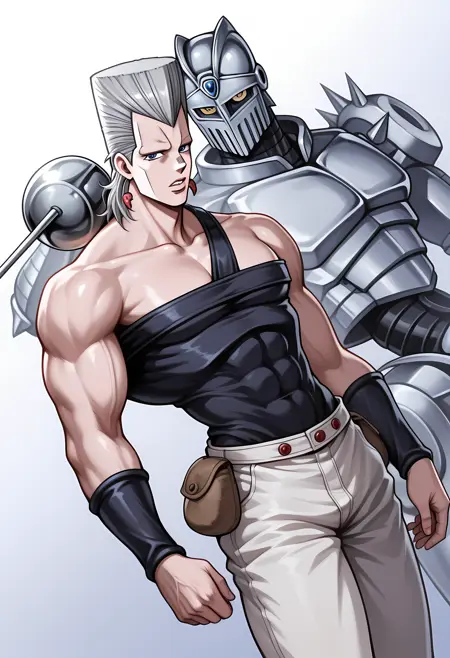 Jean Pierre Polnareff & Silver Chariot - Jojo's Bizarre Adventure Pt. 3 - ILXL