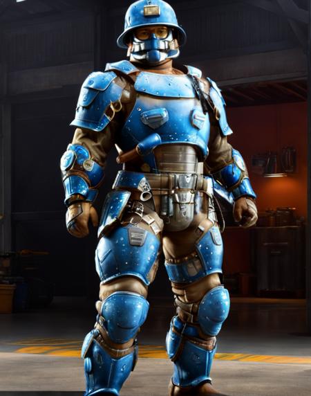 edgHalo_armor,power armor,  wearing edgHalo_armor