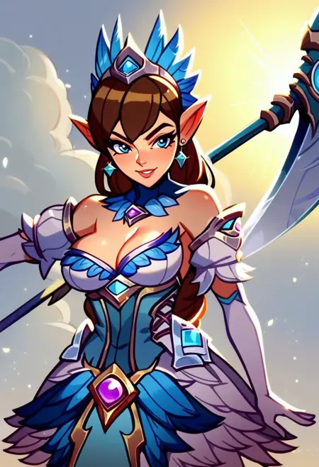 Seal Guardian Vora (Paladins) [PONY XL] by UOC