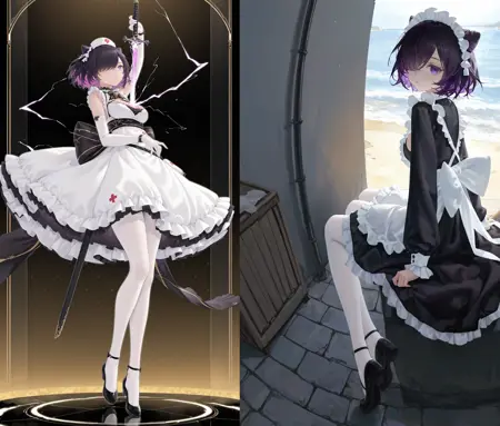 贾维斯HMS Jervis |  碧蓝航线 Azur Lane(2 Outfits二套衣服)