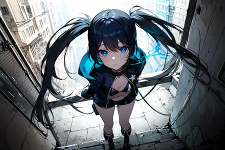 B.R.$., cute, brs, anime, black dress, HD wallpaper