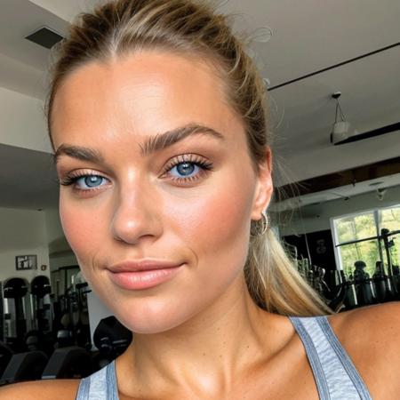<lora:Kate_Lazov-000004:0.6>> Kate Lazov, at the gym,  closeup