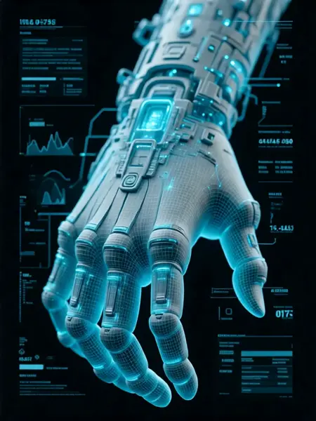 Qwen_Digitalization _ Cyberpunk _ Style