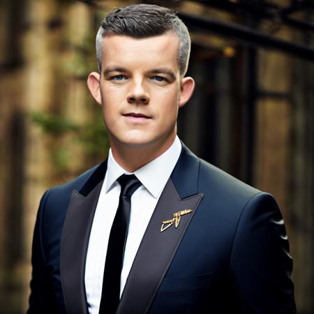 A photograph of rTovey wearing a (rubber latex formal three piece suit and tie:1.1), detailed body, detailed shadows, detailed background, ultra quality, Canon EOS 5D Mark IV, studio lighting, film grain, incredible detail, incredible quality, (medium full shot:1.1), action shot, best quality, high quality, 8k uhd, high detailed skin, photography, professional photography, instagram post, modelshoot style, <lyco:perfectsmile:0.5>, <lyco:perfecteyes:0.5>, masculine, 1man,  <lora:rTovey:1>, skin-tight clothing