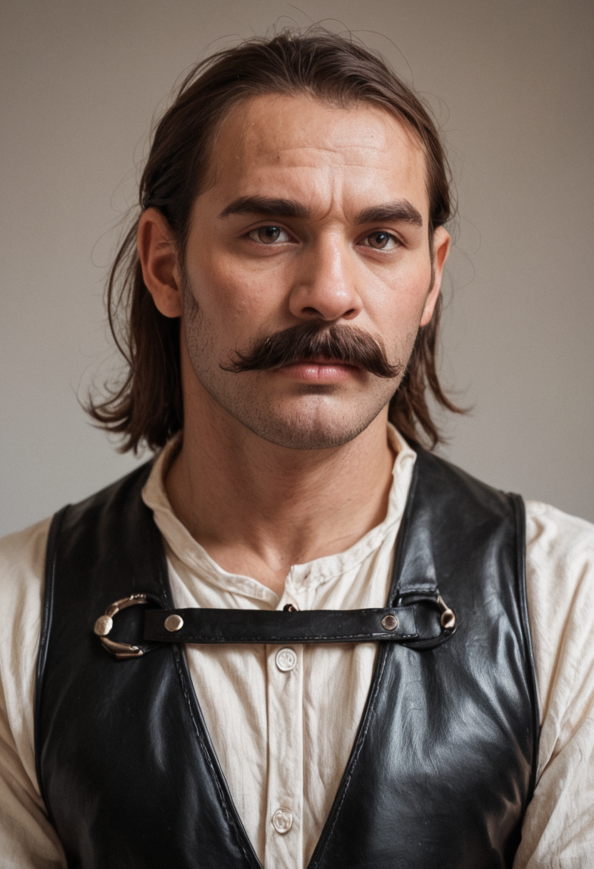 score_9__score_8_up__score_7_up__photo__realistic__rugged_man__long_brown_hair__thick_mustache__intense_expression__wearing_a_black_leather_vest__muscular_build__shoulder_harness__drama_2026621863.png